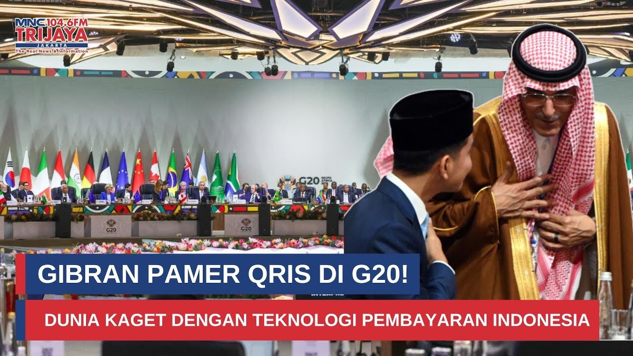 Delegasi G20 Terpukau! Gibran Tunjukkan Cara Bayar Pakai QRIS I Trijaya Update