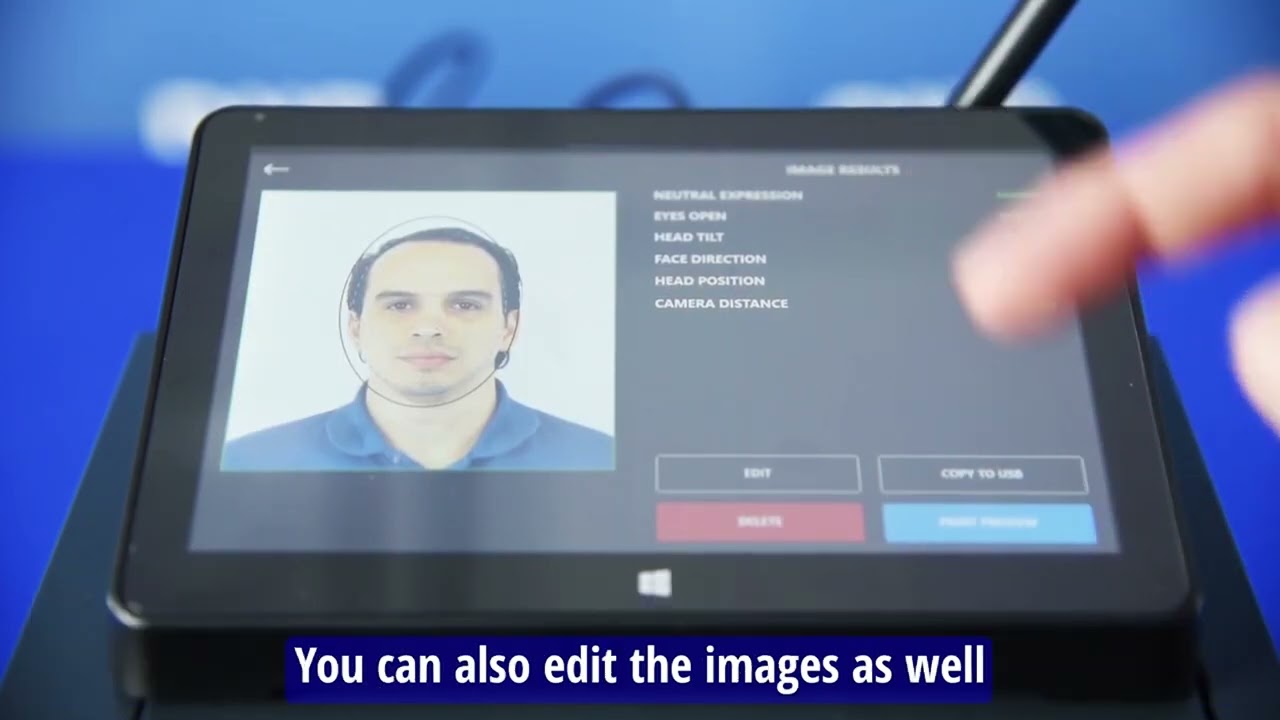 DNP IDW520 Take and Print an ID Photo