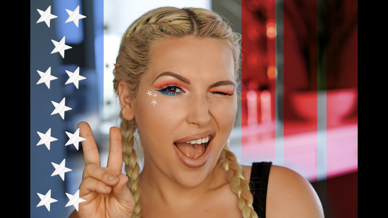 4TH OF JULY | Makeup Tutorial