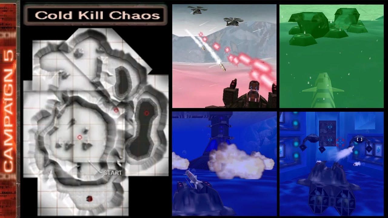 Mission 5 (Cold Kill Chaos) | 100% | HD | Recoil (1999, Zipper Interactive)