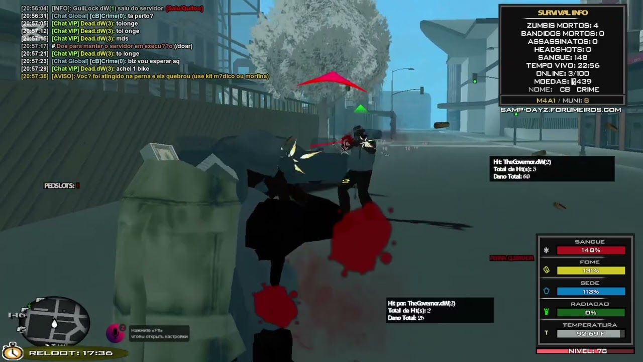 Pantera | SAMP DayZ Kills #6 - Crime