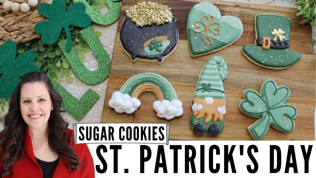 Best Sugar Cookie Decorating Ideas for St. Patty's Day