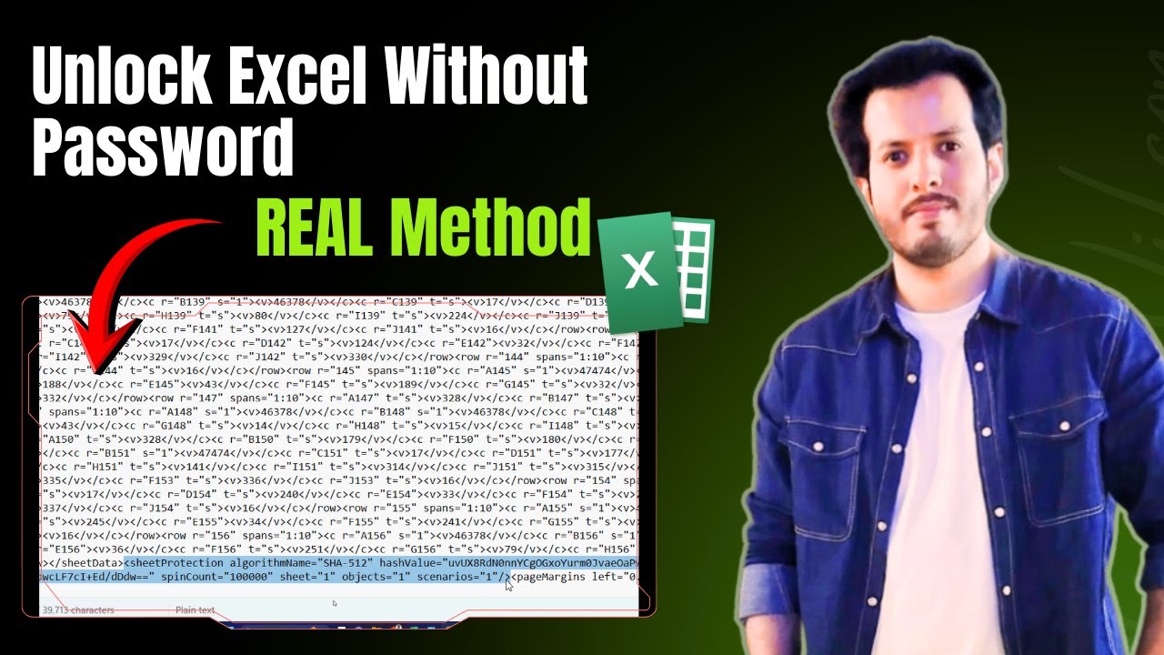 Как снять защиту с электронной таблицы Excel, если вы забыли пароль (легальные и безопасные метод...