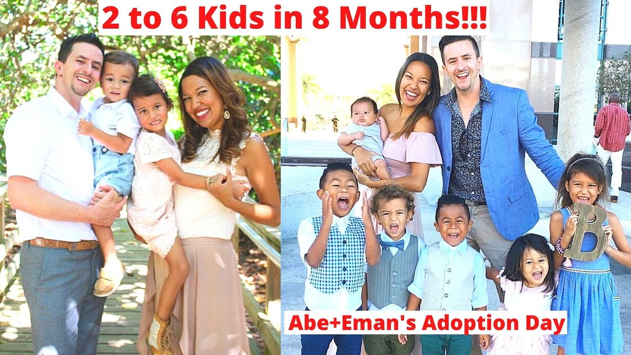ADOPTION STORY-ADOPTED 4 CHILDREN in 8 Months! Abraham+Emmanuel's ADOPTION DAY!9 Kids in Our BIG FAM