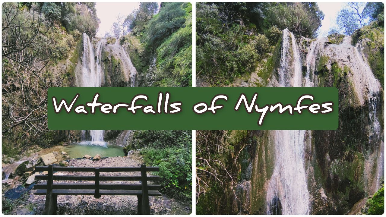 AnotherLifeTv #TravelGuideCorfu | Waterfalls of Nymfes