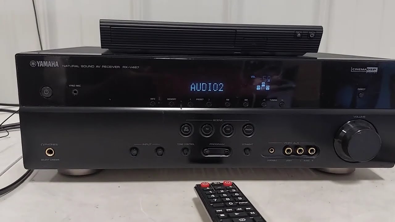 Yamaha Natual Sound AV Receiver RX-V467 | Test