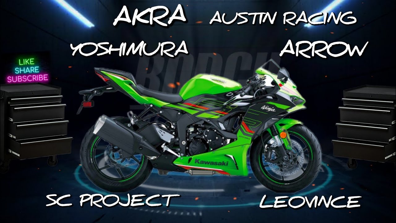 2024 Kawasaki ZX6R | Which Exhaust Sounds Best?