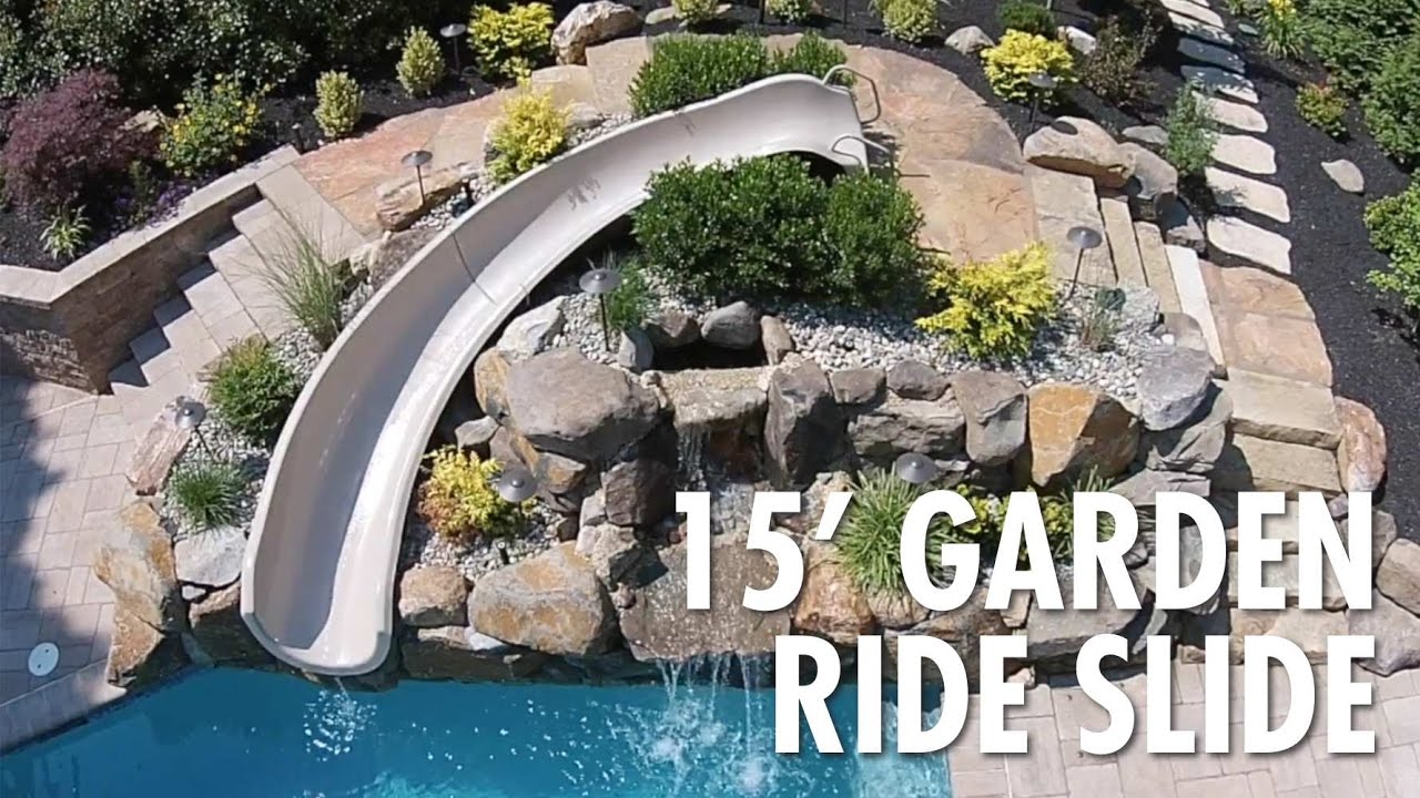 15' Garden Ride Pool Slide by Inter-Fab