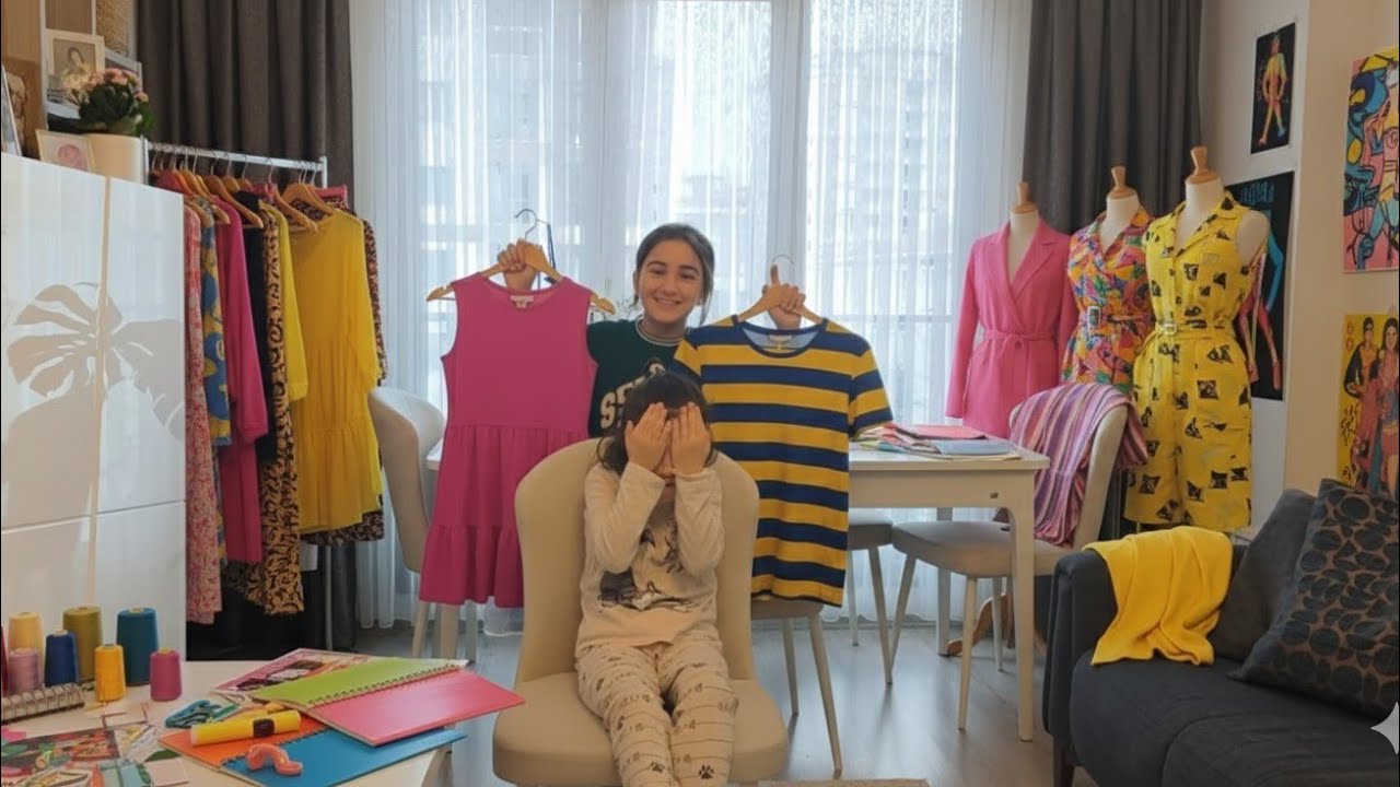 GÖZÜ KAPALI SAĞ MI? SOL MU? 👗👒CHALLENGE