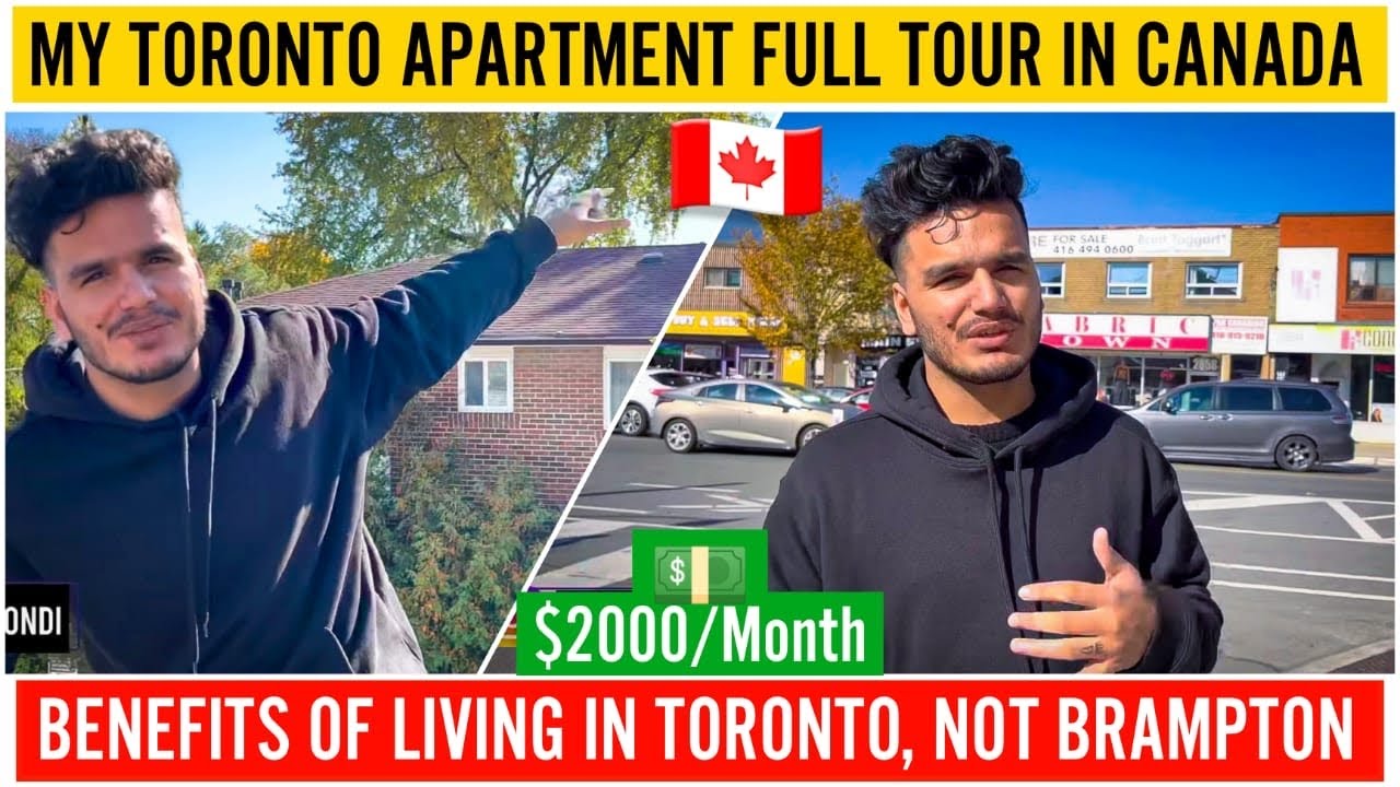 MY $2000 TORONTO APARTMENT FULL HOUSE TOUR IN CANADA 🇨🇦 | INDIAN INTERNATIONAL STUDENT VLOGS