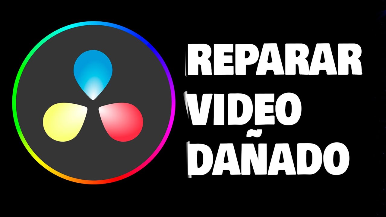 COMO REPARAR UN VIDEO DAÑADO EN DAVINCI RESOLVE - PANTALLA OSCURA EN DAVINCI RESOLVE - 2025 HD