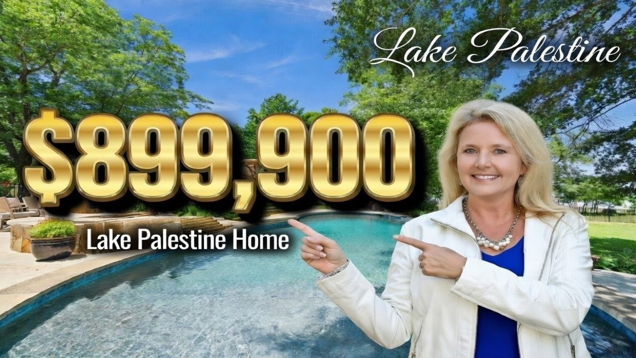 Inside a Luxury Lake Palestine Waterfront Home | Chandler, TX
