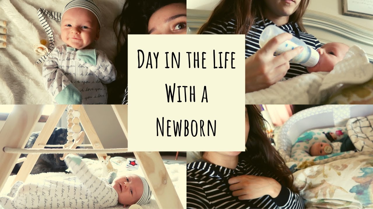Day in the Life With a Newborn | 6 Weeks Old