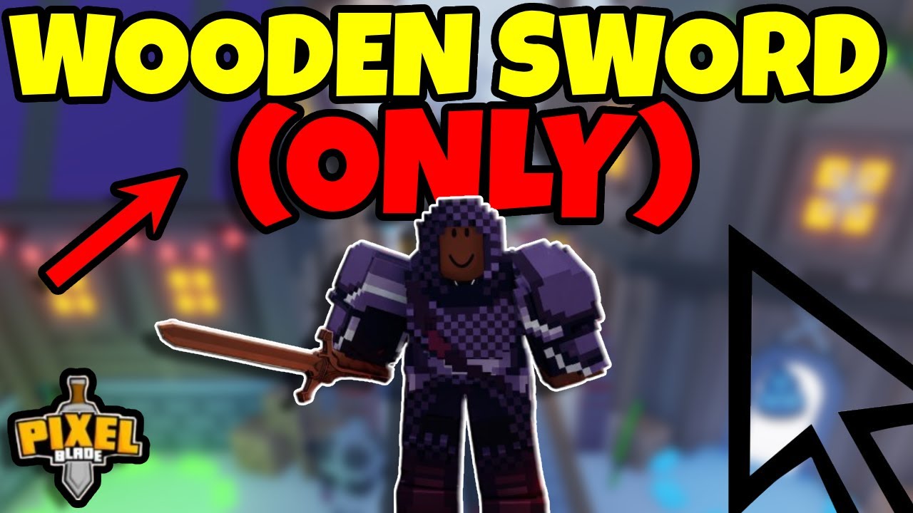 Can You Beat Pixel Blade ONLY Using a Wooden Sword?