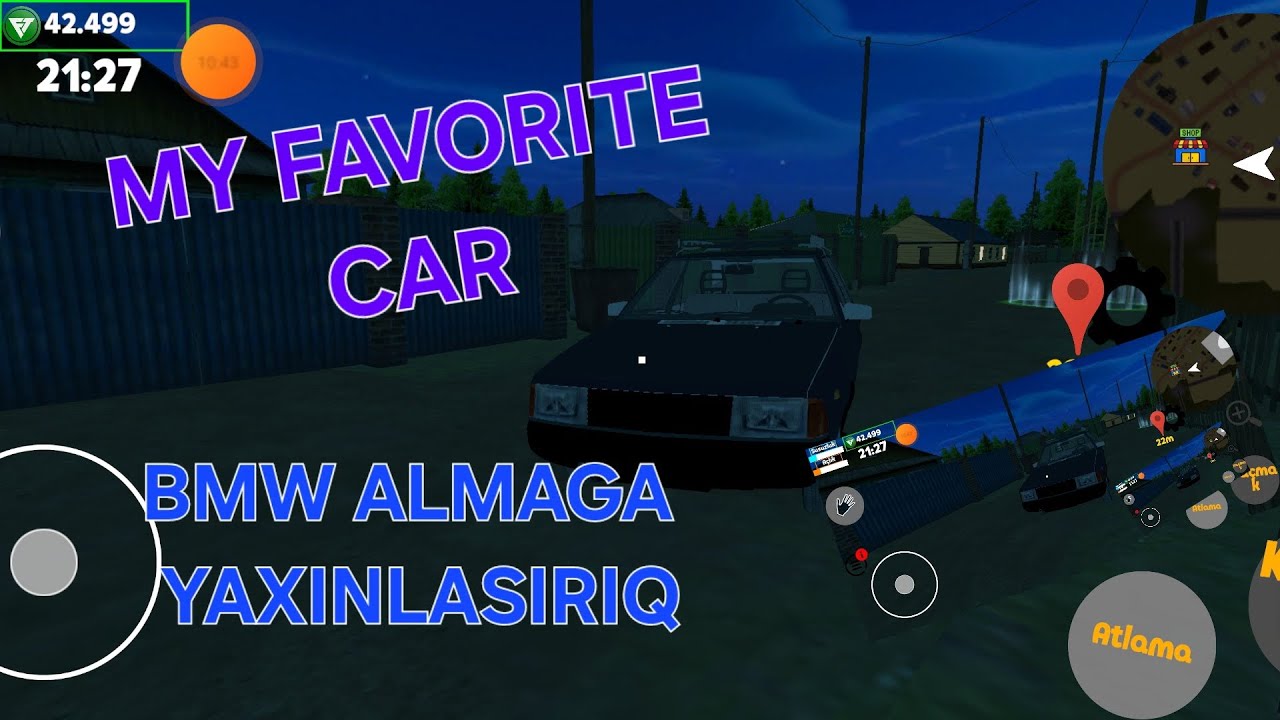 MY FAVORITE CAR☺️1 ILDEN SONRA OYNADIM---- BMW ALMAGA YAXINLASIRIQ
