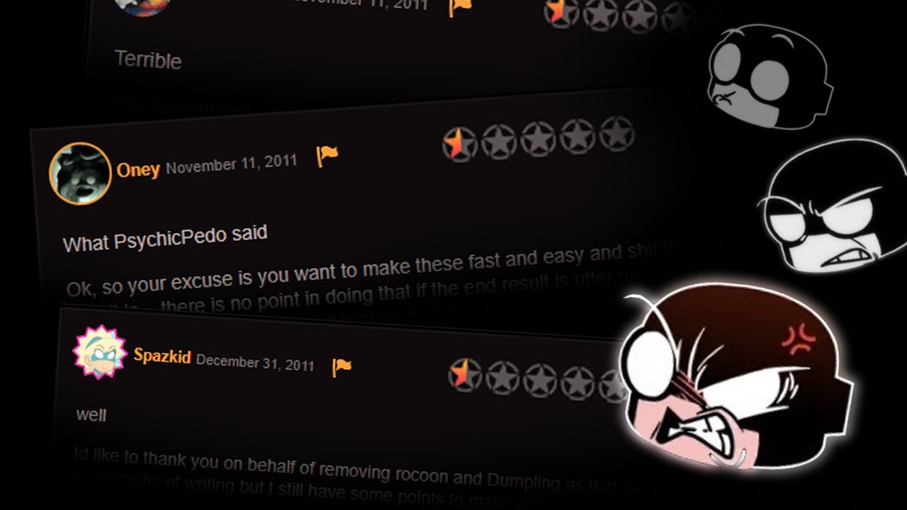 OneyPlays | Review-Bombing Cartoons on NewGrounds.com