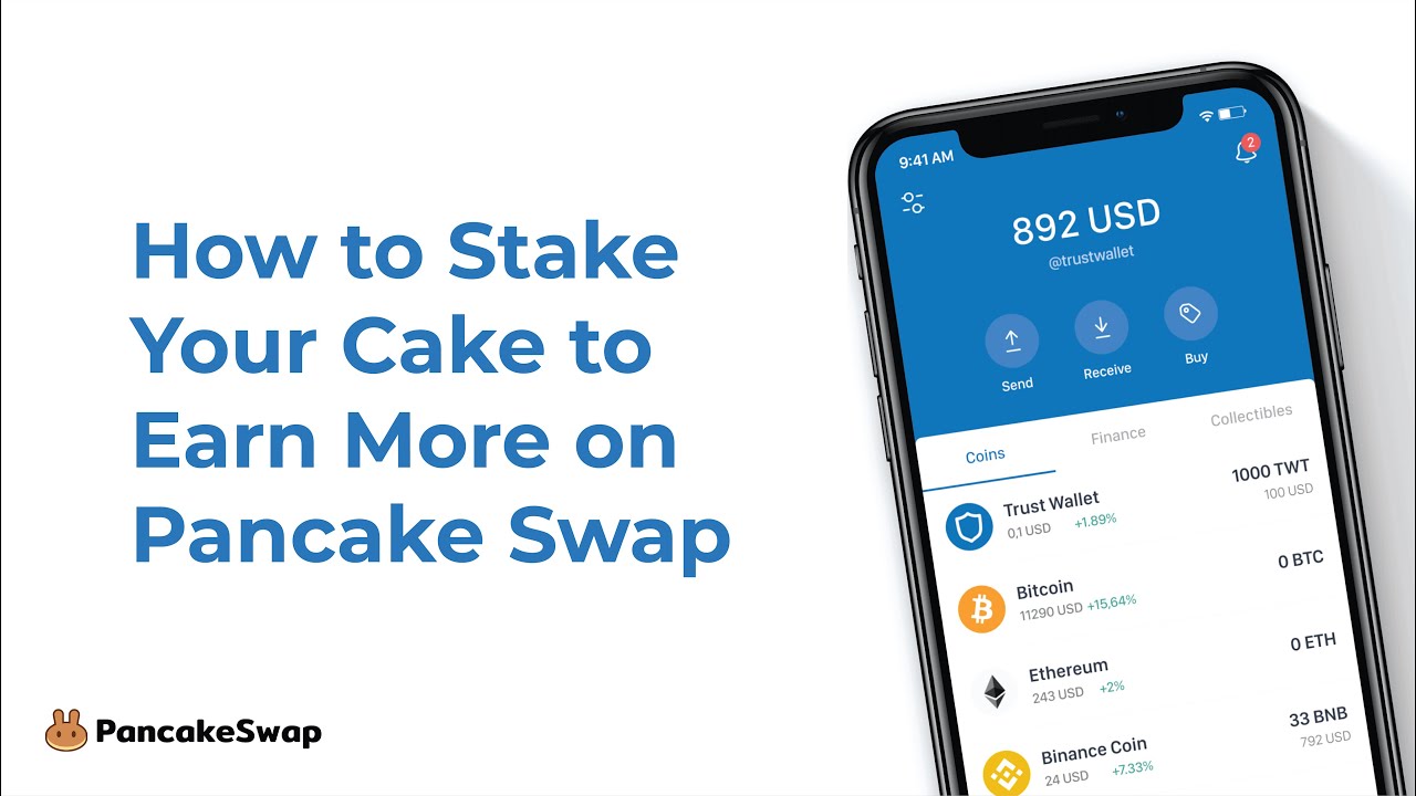 How to stake your CAKE to earn more CAKE
