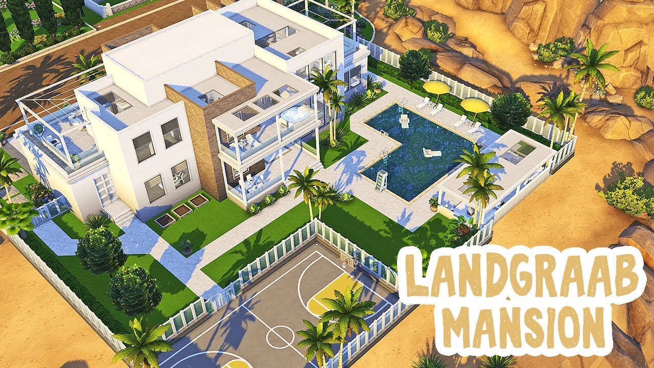 Landgraab Mansion || The Sims 4: Speed Build - Part 1