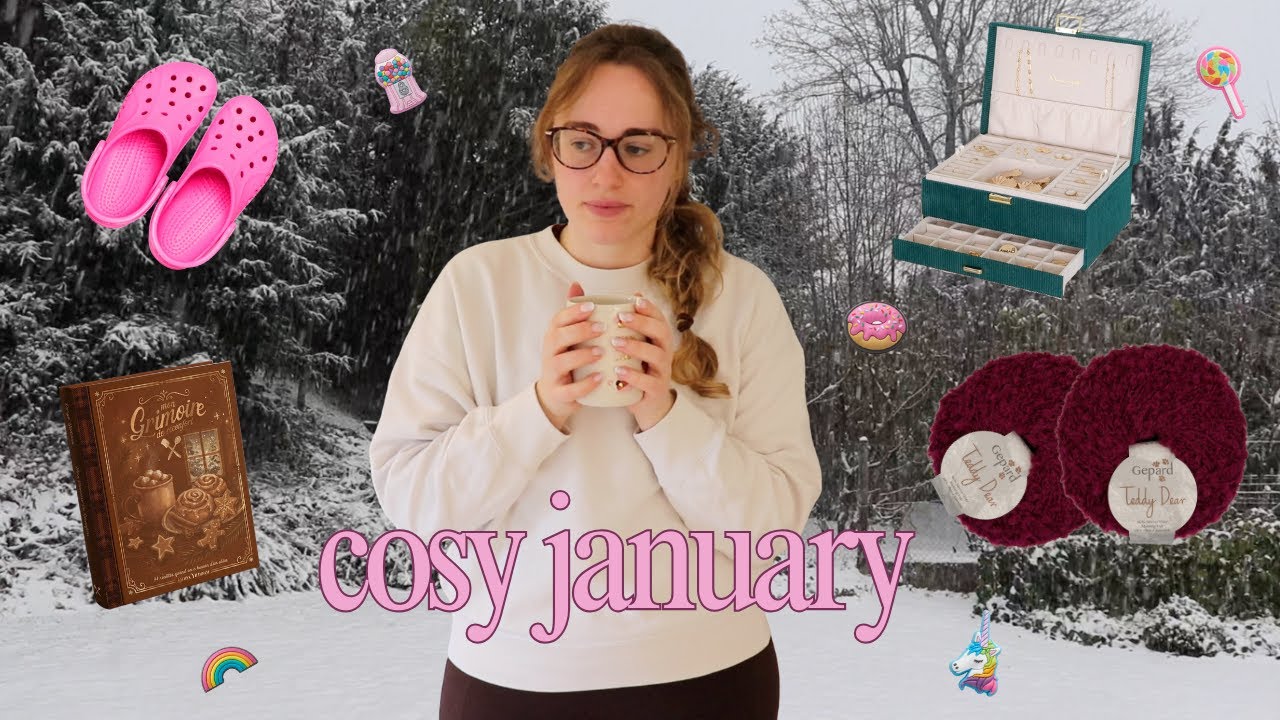 mon cosy january | pâtisserie, tricot et moments calmes