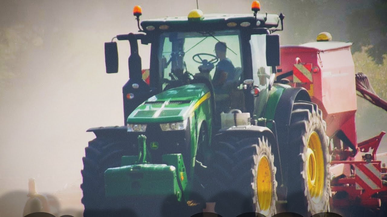 JOHN DEERE 8400R SIEW 2022 horsch pronto 9dc