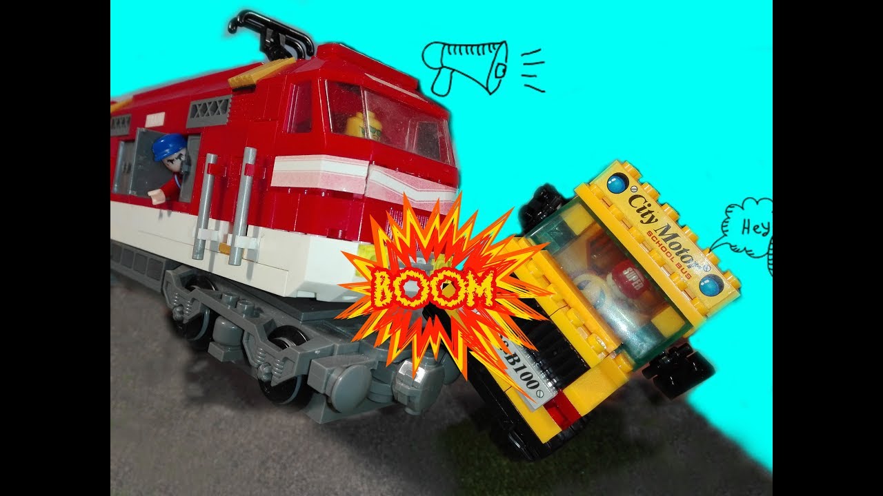 Лего поезд авария. Железная дорога. Авария. LEGO train.