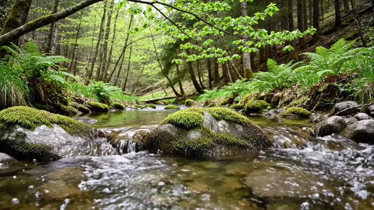 Calm Piano with Water Sounds for Deep Healing, Peaceful Sleep, Stress Relief, Insomnia