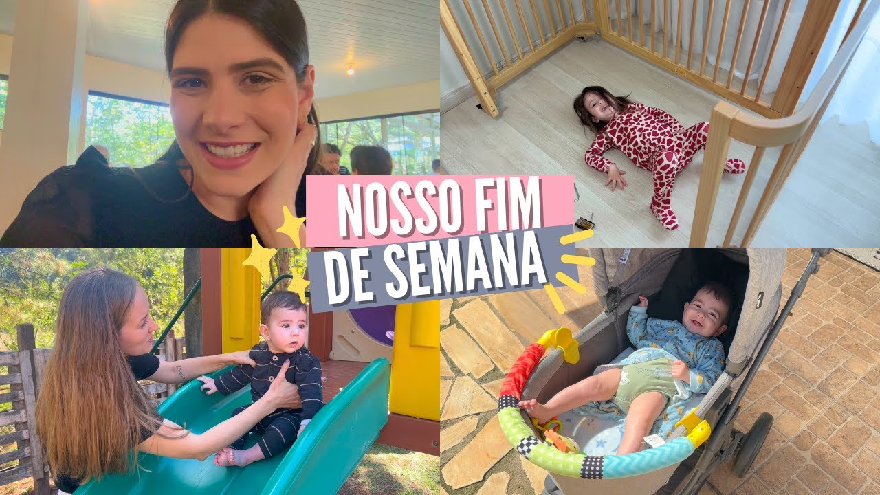 NOSSO FIM DE SEMANA: CECÍLIA DORME NO QUARTO DELA + PASSEANDO PELA PRACINHA - Thamyê Baseggio