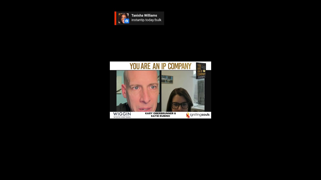 You Are an IP Company Book Relaunch Party with Kary Oberbrunner & Katie Rubino 📱