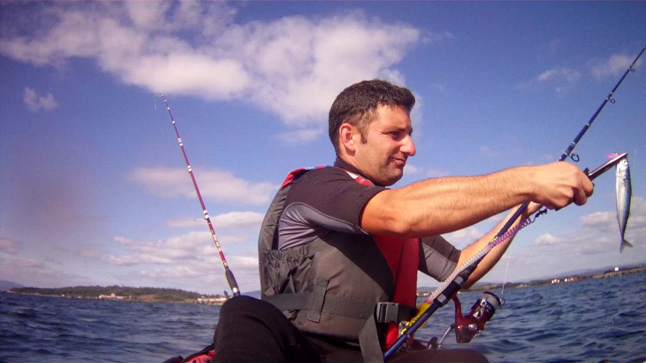 PESCA EN KAYAK ILLA DE AROUSA