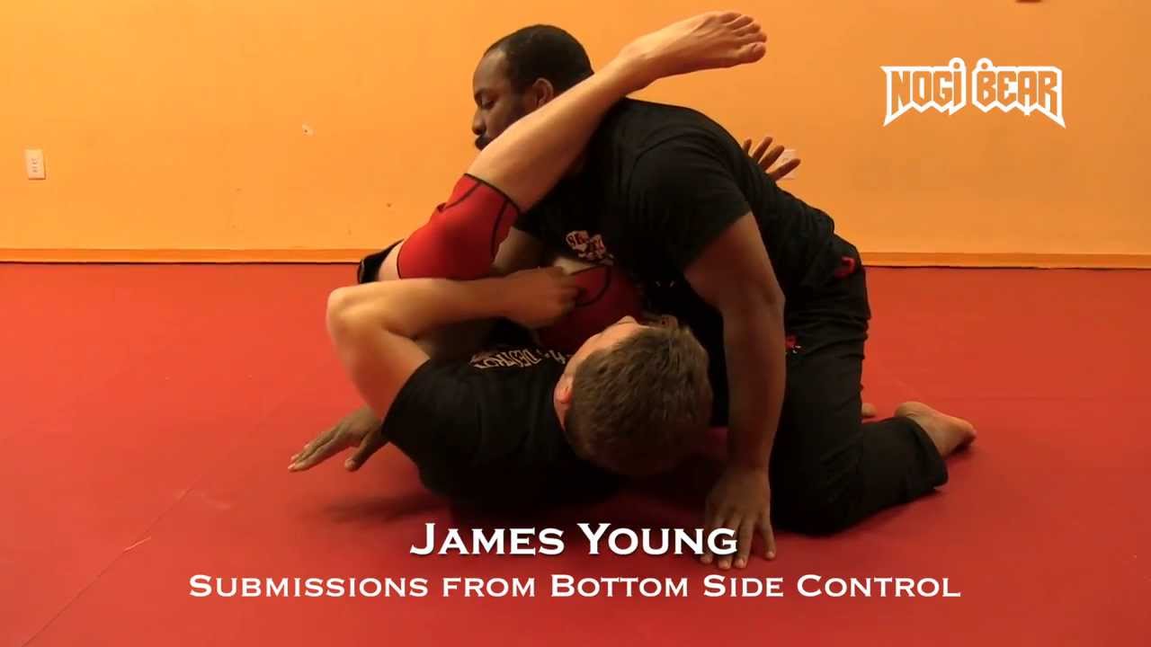 Shingitai Jujitsu NJ &bull; Submissions from Bottom Side Control by James Young &bull; Nogi Bear&reg;