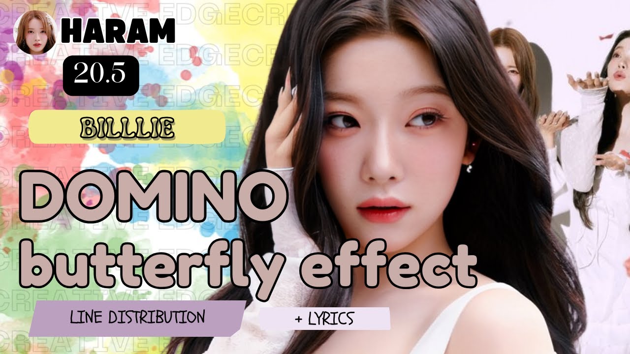 Billlie OT7 – DOMINO ~ butterfly effect (Korean Ver.) | Line distribution + Lyrics [LIVE VER.]