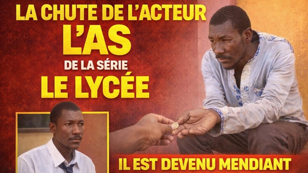 LA CHUTE DE LASS , CÉLÈBRE ACTEUR BURKINABÈ DE LA SÉRIE . J'AI COULÉ LES LARMES 