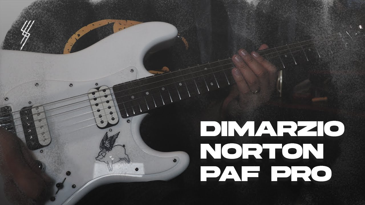 Captadores DiMarzio Paf Pro e Norton
