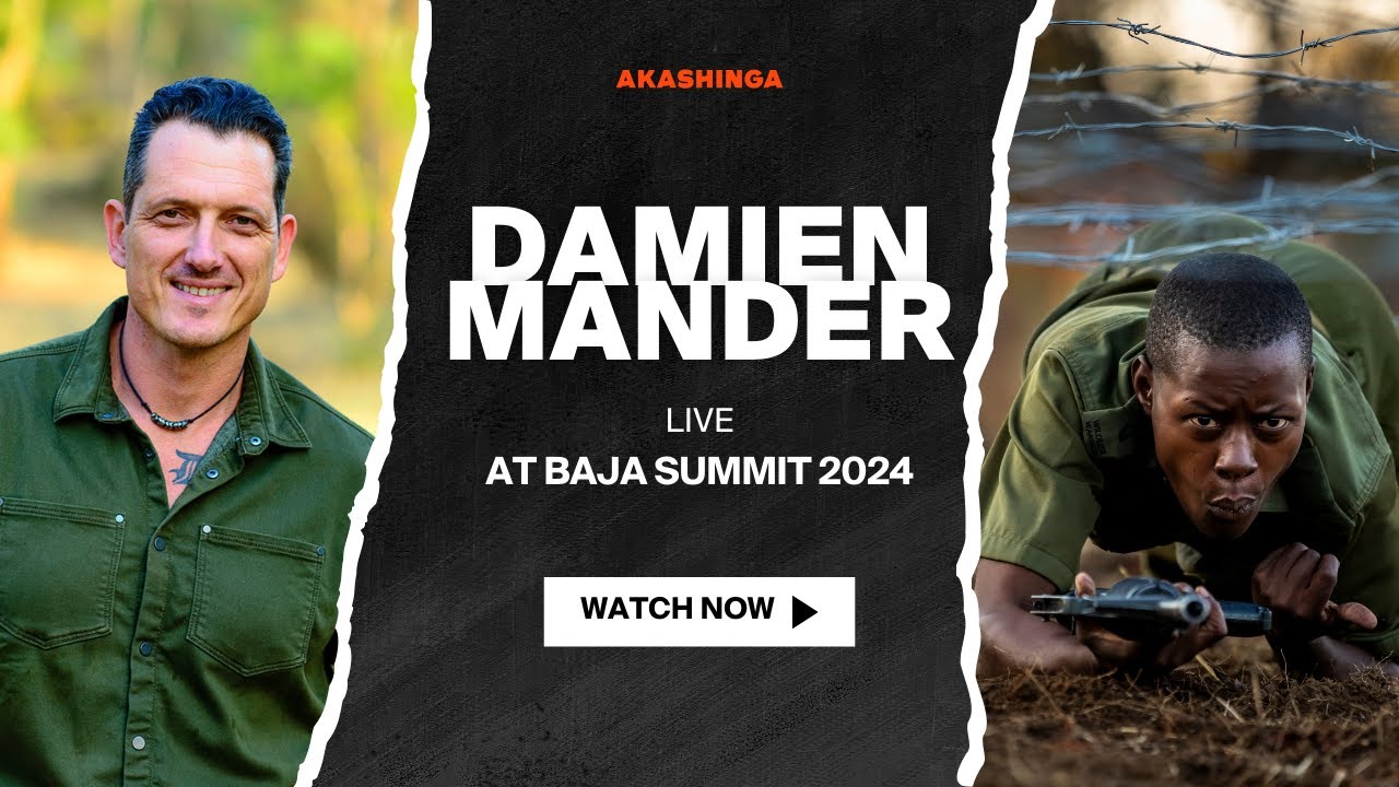 Damien Mander Live at the 2024 Baja Summit