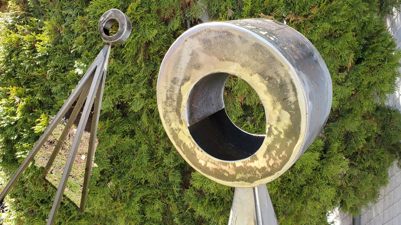 Steel Obelisk Garden Trellis and Bird Feeder - MAKE ONE !
