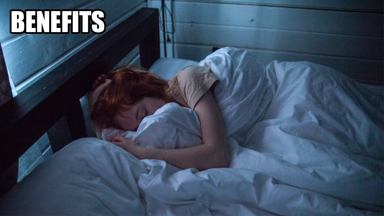 The benefits of sleeping in complete darkness