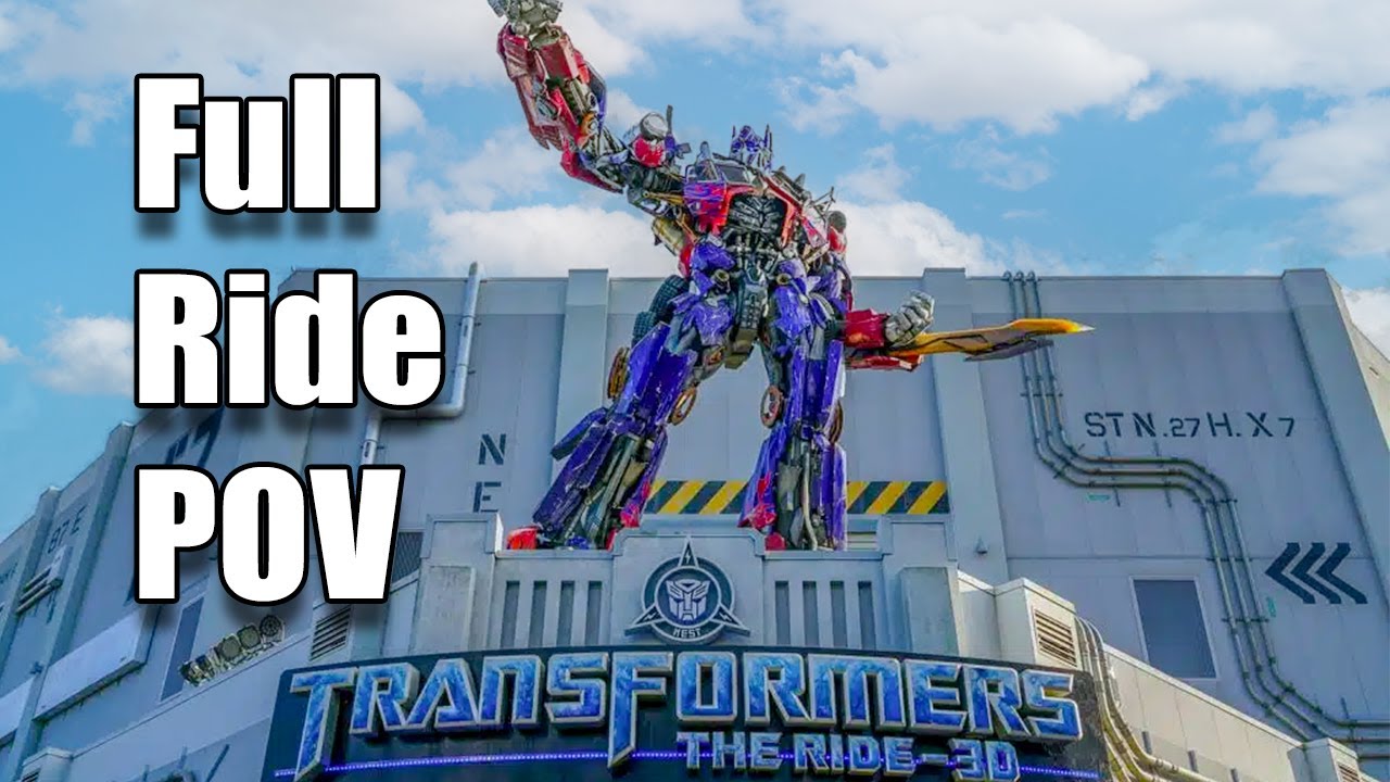 Transformers The Ride 3D Universal Studios Florida Ride POV Summer 2025 [4K POV]