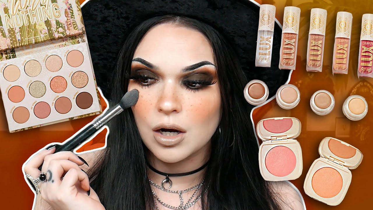 🌵 WILD NOTHING 🌵 trying new colourpop! it got pretty smokey and dark tho lol big surprise