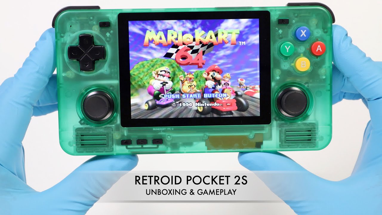 New Retroid Pocket 2S Unboxing & Gameplay