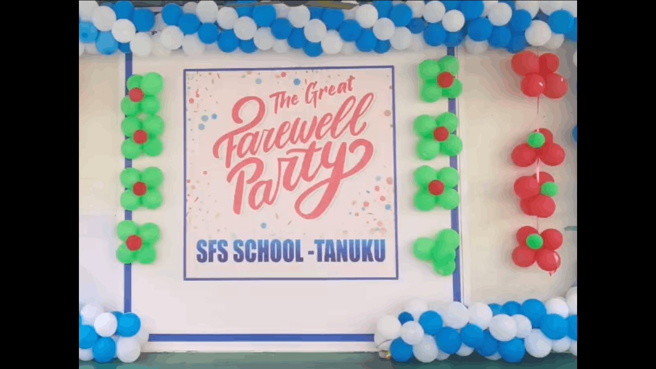 2025-26 || Class 10 Farewell - SFS School, Tanuku || A Memorable Send-Off