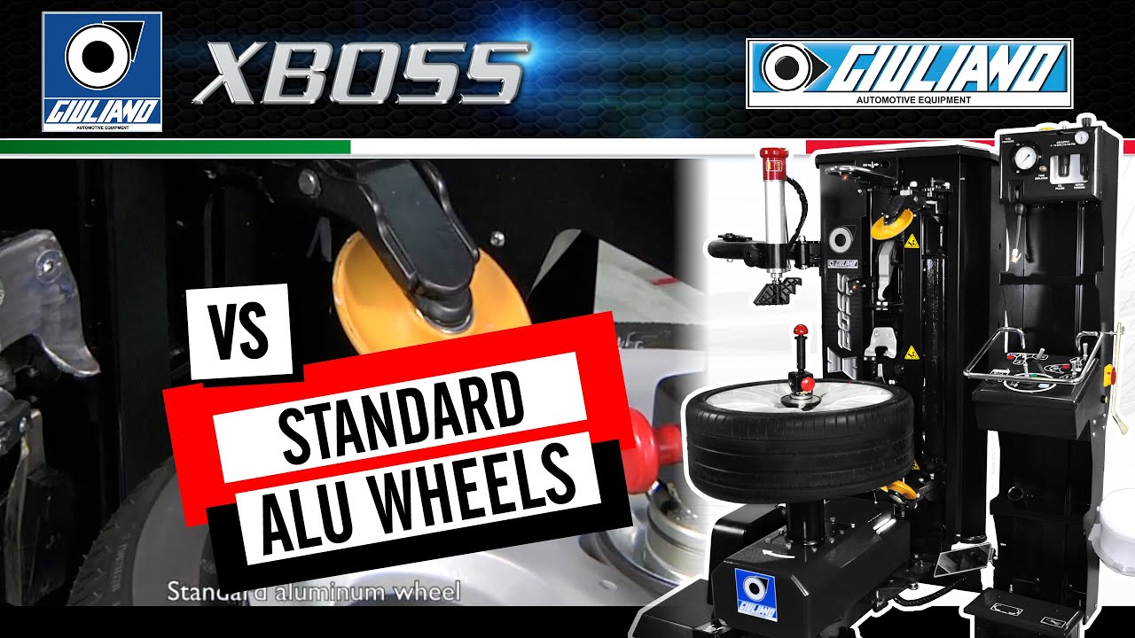 Шиномонтажный станок XBOSS vs Стандартный алюминиевый диск