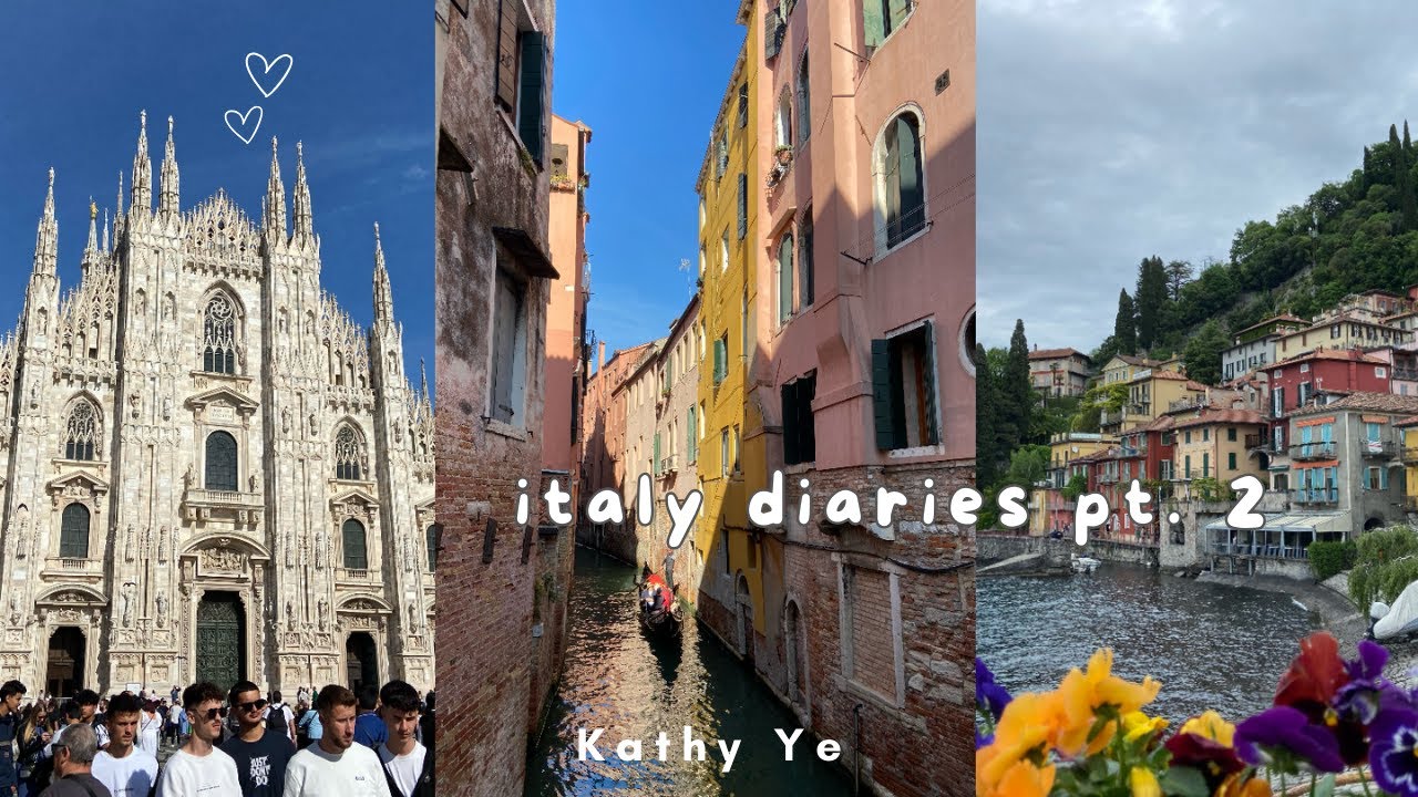 Italy Vlog pt. 2 🇮🇹 | Venice, Milan, Lake Como