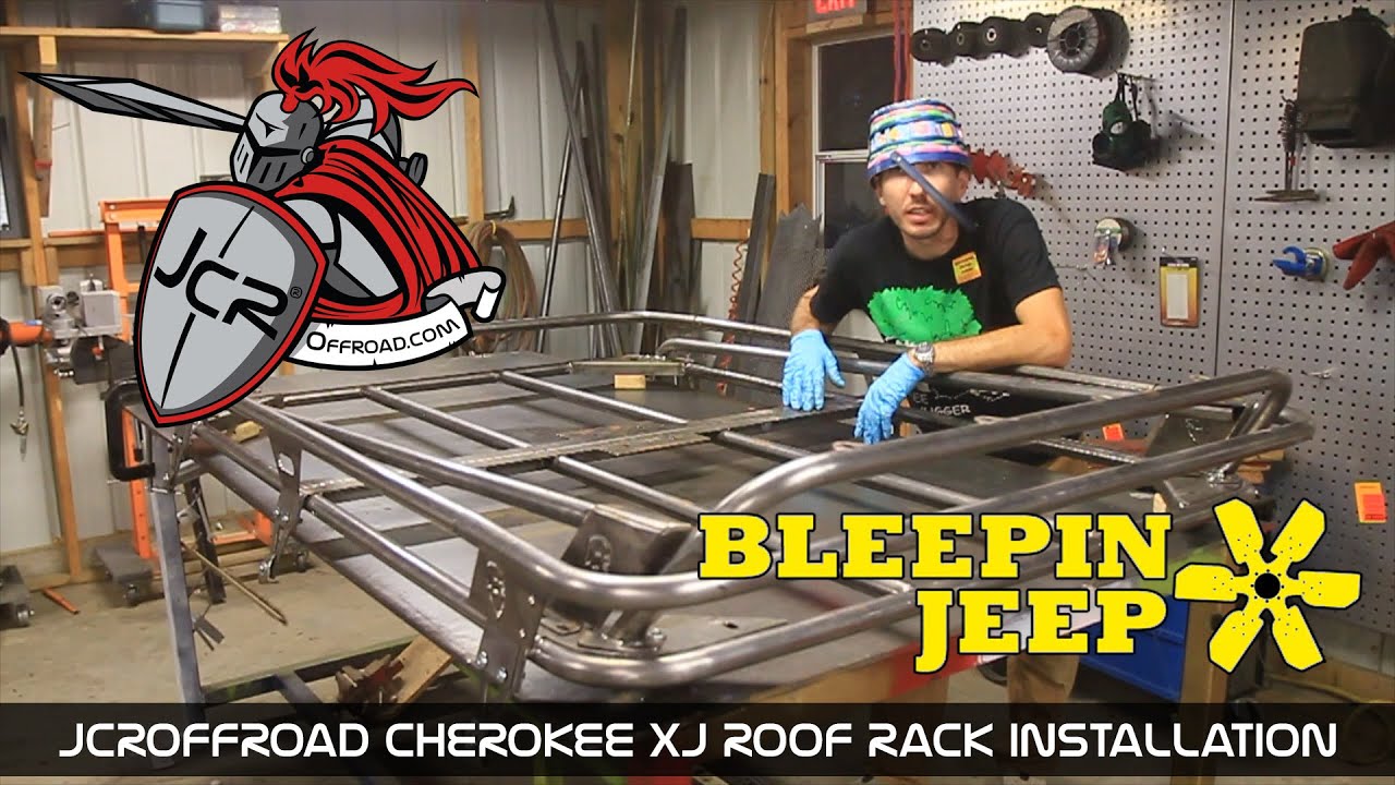 JcrOffroad - Cherokee XJ Modular Roof Rack Installation - By BleepinJeep