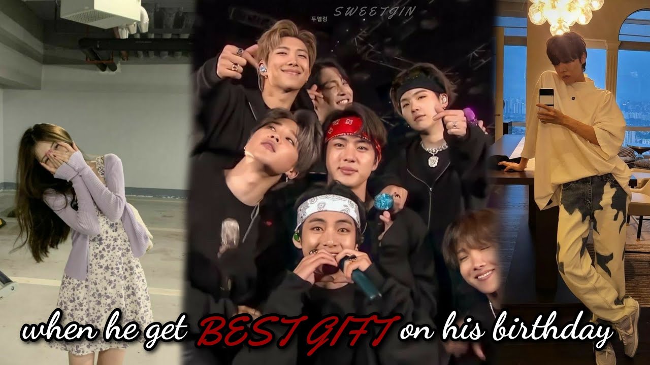 #16 when he get best gift on his birthday || 8th member || bts ff
