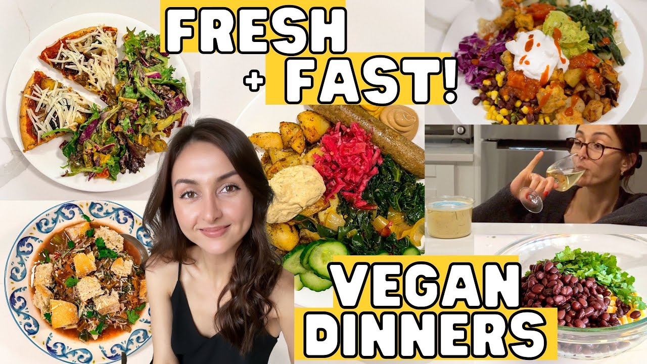 One Week of Vegan Dinners