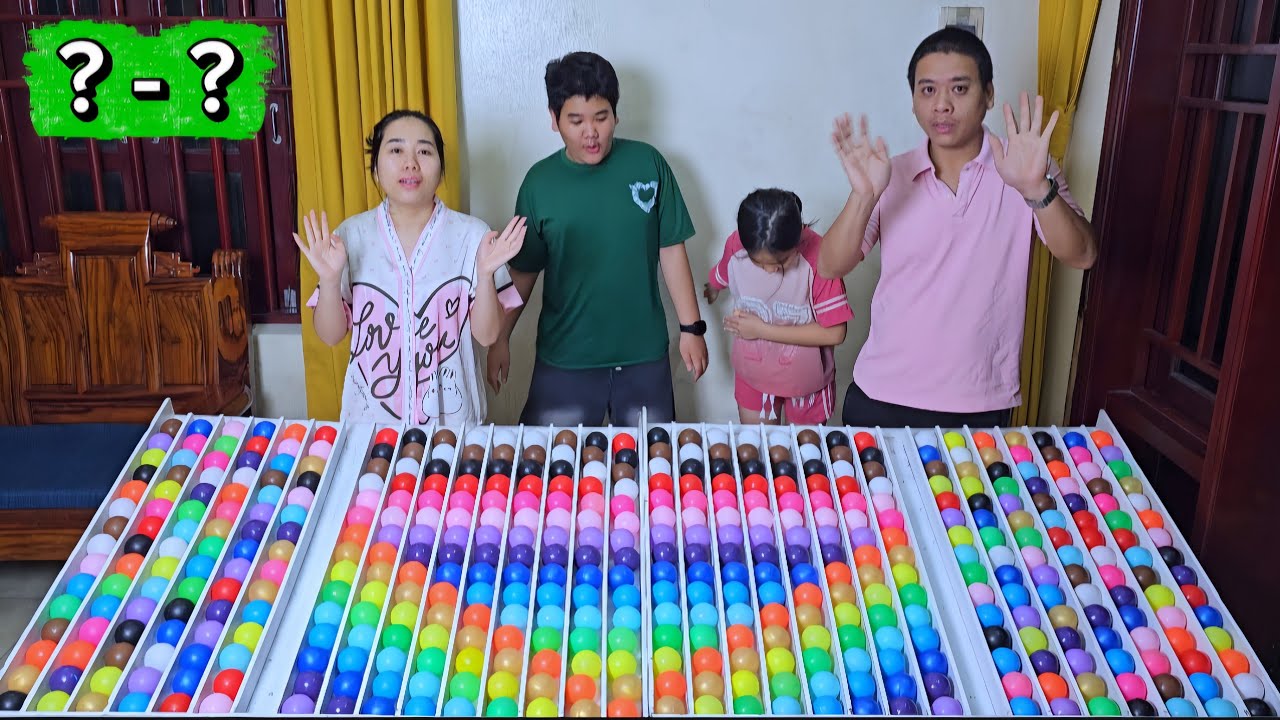 🌈⭐💥 Color Ball Sorting Puzzle Game: A Family Bonding Brain Game ⭐ level 04