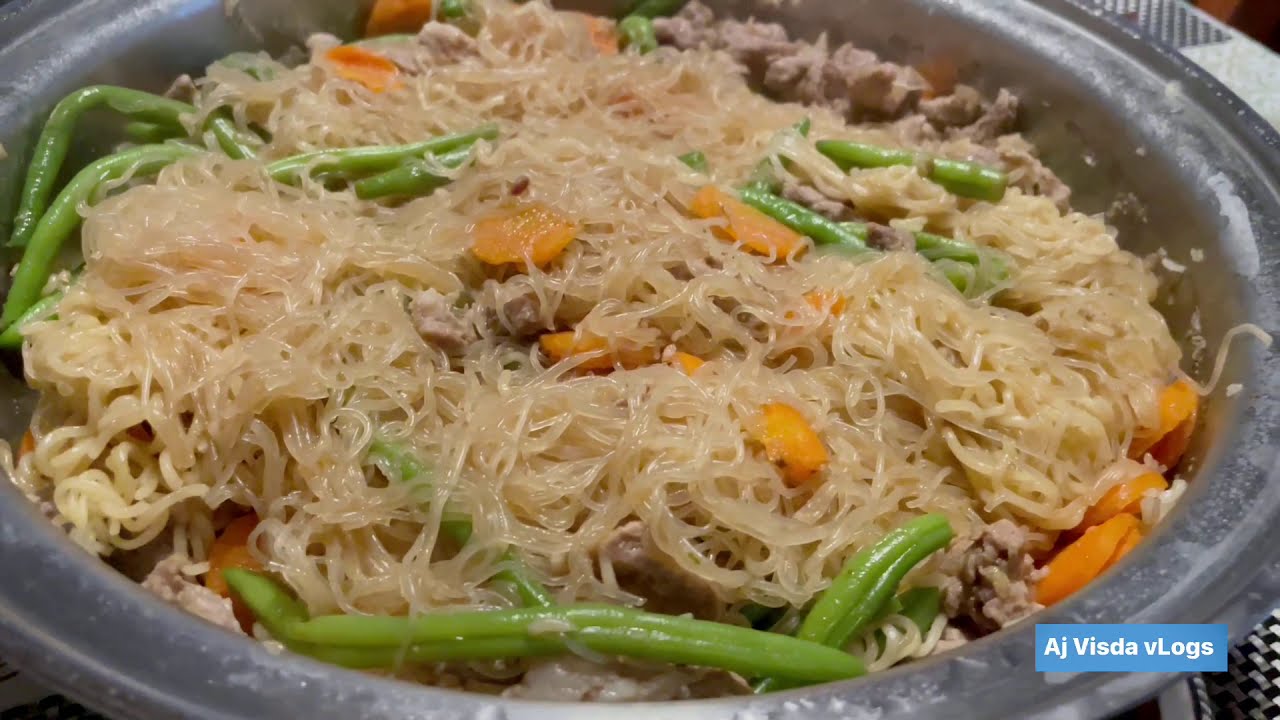 Pancit Bihon in 7miniutes — Saladmaster Electric Skillet