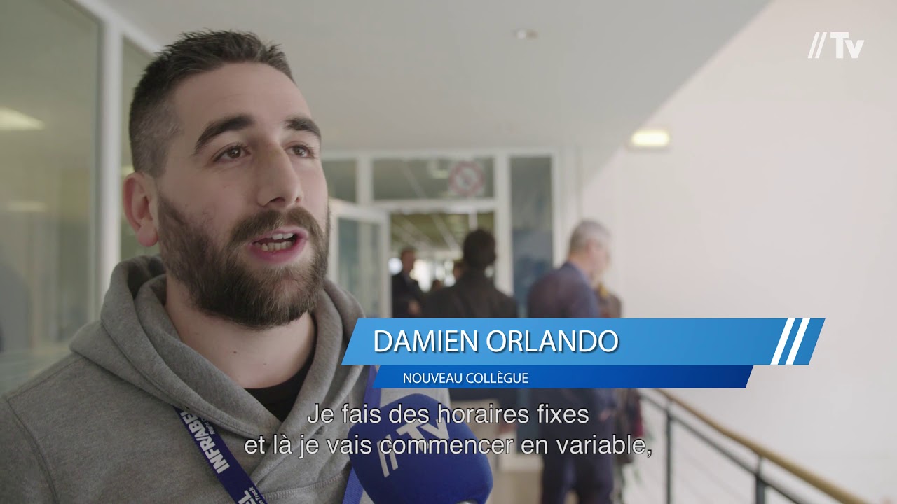 De nouveaux collègues après l'Infrabel Job Day de Mons