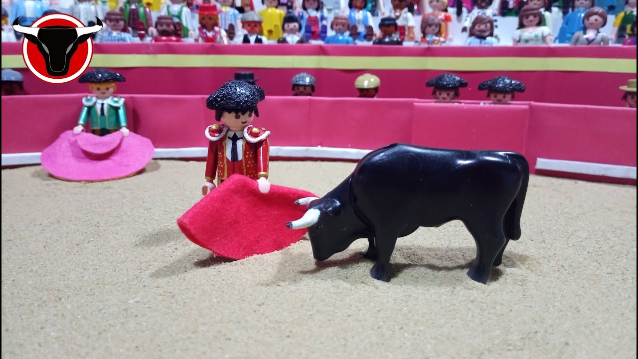 Corrida de toros Playmobil #farm #cow #toros