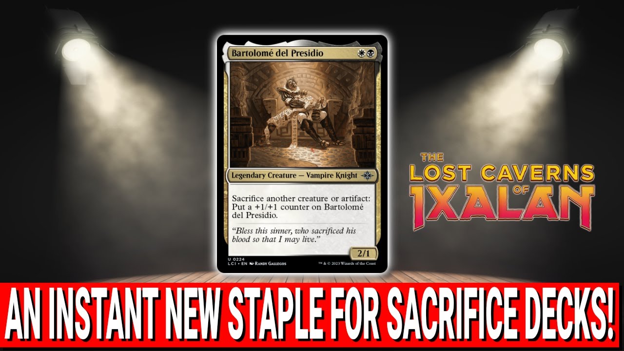 Spoiler Spotlight The Lost Caverns of Ixalan: Bartolom&eacute; del Presidio